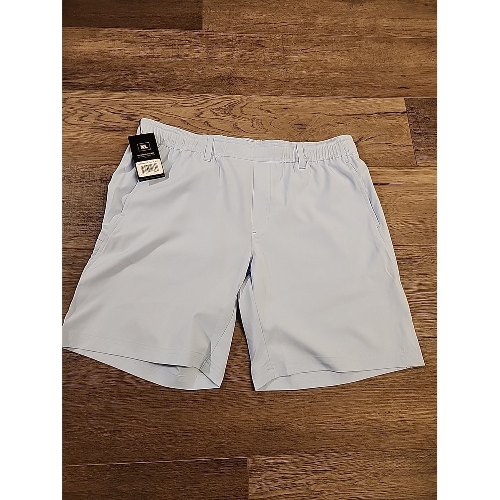 Waggle Golf Scramble Active Gym Shorts Mens Size XL 8" Breeze Blue $69